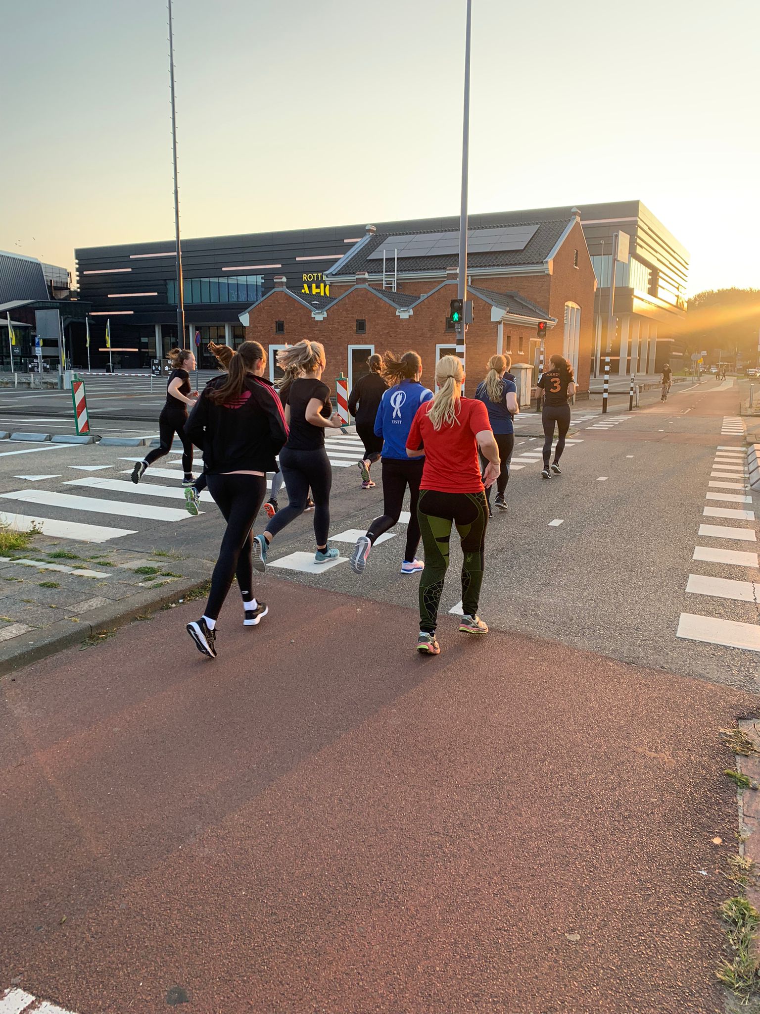 Trainingsweekend 2021.vr avond hardlopen